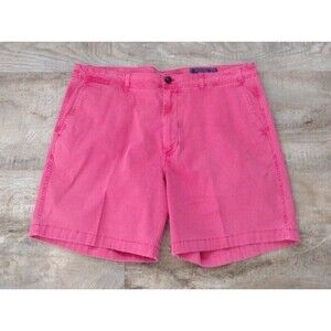 Vineyard Vines Men's Island Short 7" Inseam Overwashed for Worn Feel Mai‎ Tai 38